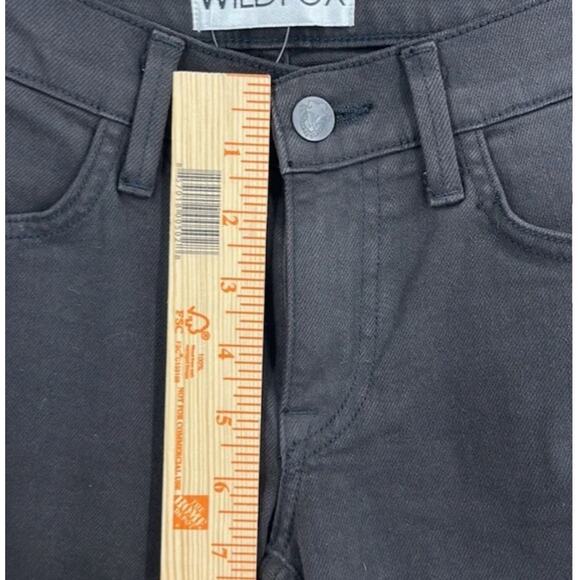 New to Posh B 🔆| Wildfox Sloane Mid Rise Stirrup Jeans Women’s NWT Sz 24 - Picture 7 of 8